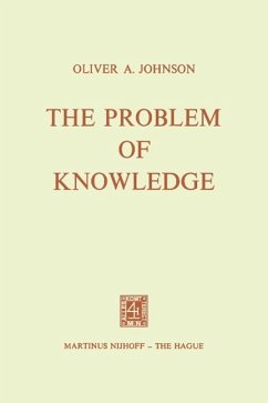 The Problem of Knowledge - Johnson, O. A.