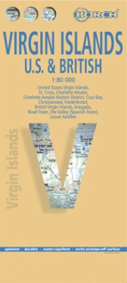 Borch Map Virgin Islands U.S. & British