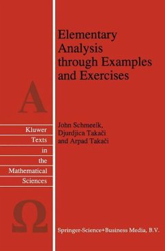 Elementary Analysis through Examples and Exercises - Schmeelk, J.;Takaci, Djurdjica;Takaci, Arpad