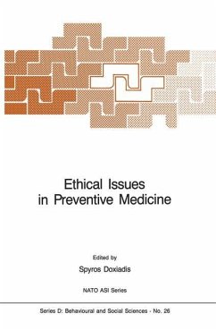 Ethical Issues in Preventive Medicine - Doxiadis, S. (ed.)