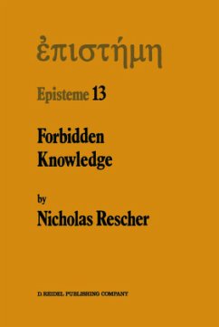 Forbidden Knowledge - Rescher, Nicholas