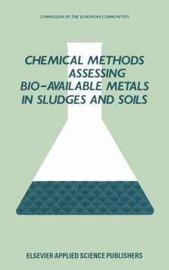 Chemical Methods for Assessing Bio-Available Metals in Sludges and Soils - Leschber, R. (ed.) / Davis, R.D. / L'Hermite, P.
