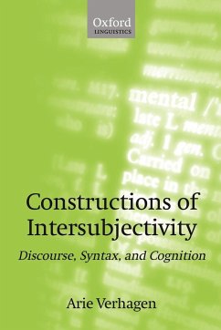 Constructions of Intersubjectivity - Verhagen, Arie