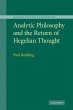 Analytic Philosophy and the Return of... - Bild 1