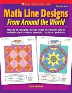 Math Line Designs from Around the World Grades 4-6 - Mitchell, Cindi