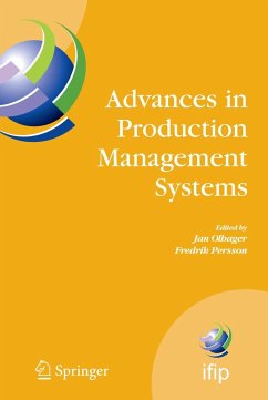 Advances in Production Management Systems - Olhager, Jan / Persson, Fredrik (eds.)