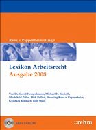 Cover Lexikon Arbeitsrecht 2008