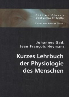Cover Kurzes Lehrbuch der Physiologie des Menschen