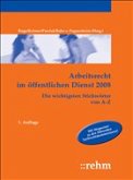 Arbeitsrecht im öffentlichen Dienst 2008