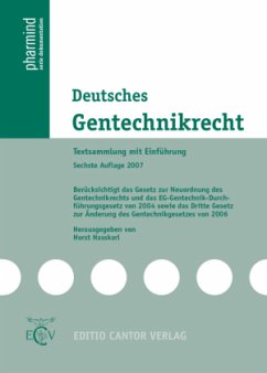 Cover Deutsches Gentechnikrecht