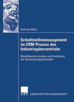 Schnittstellenmanagement im CRM-Prozess des Industriegütervertriebs - Silber, Andreas