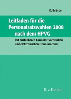 Leitfaden für die Personalratswahlen 2008 nach dem HPVG, CD-ROM
