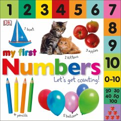 Tabbed Board Books: My First Numbers - Dk