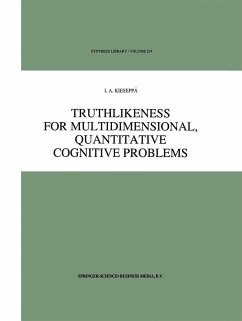 Truthlikeness for Multidimensional, Quantitative Cognitive Problems - Kieseppä, I. A.