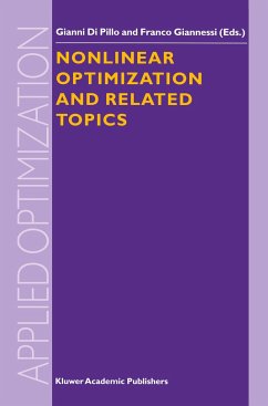 Nonlinear Optimization and Related Topics - Di Pillo