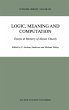 Logic, Meaning and Computation - Bild 1