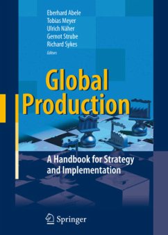 Global Production - Abele, Eberhard / Näher, Ulrich / Strube, Gernot (eds.)