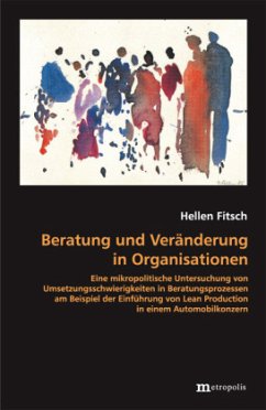 Cover Beratung und Veränderung in Organisationen