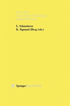 Gesammelte Abhandlungen / Collected Works - Hahn, Hans