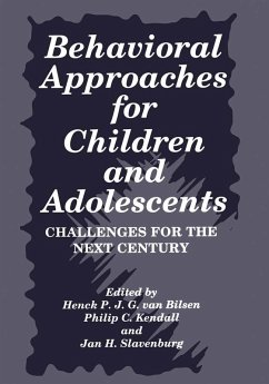 Cover Behavioral Approaches for Children and Adolescents