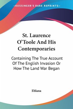 St. Laurence O'Toole And His Contemporaries