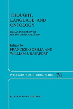 Thought, Language, and Ontology - Orilia