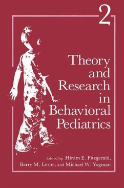 Theory and Research in Behavioral Pediatrics - Fitzgerald