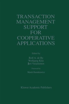 Transaction Management Support for Cooperative Applications - de by