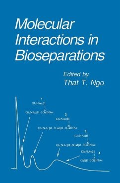 Molecular Interactions in Bioseparations - Ngo, That T. (Hrsg.)