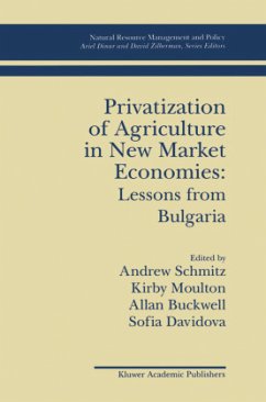 Privatization of Agriculture in New Market Economies: Lessons from Bulgaria - Schmitz