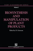 Biosynthesis and Manipulation of Plant Products