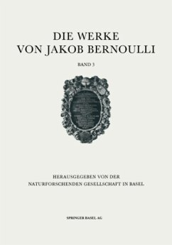 Die Werke von Jakob Bernoulli - Bernoulli, Jakob