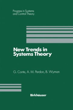 New Trends in Systems Theory - Conte, Giuseppe;Perdon, Anna M.;Wyman, Bostwick