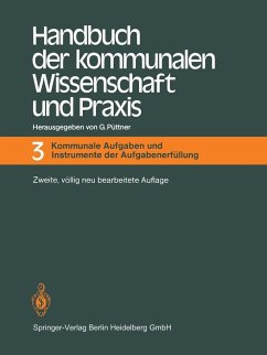 Handbuch der kommunalen Wissenschaft und Praxis - Püttner