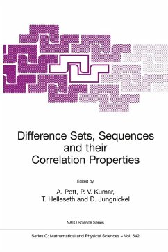 Difference Sets, Sequences and their Correlation Properties - Pott