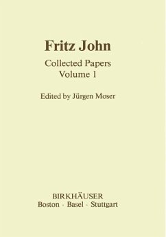 Fritz John - Herausgeber: Moser, J.