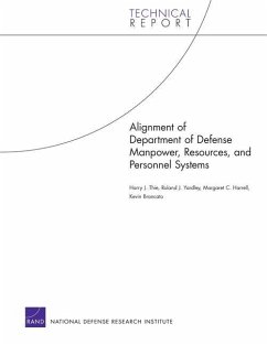 Alignment of Department of Defense Manpower, Resources, and Personnel Systems - Thie, Harry J; Yardley, Roland J; Harrell, Margaret C; Brancato, Kevin