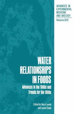 Water Relationships in Foods - Levine