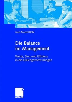 Die Balance im Management - Kobi, Jean Marcel