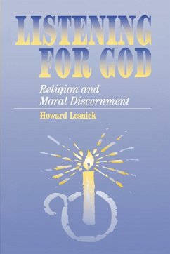 Listening for God - Lesnick, Howard