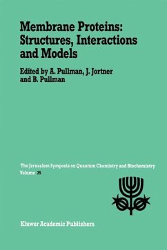 Membrane Proteins: Structures, Interactions and Models - Pullman