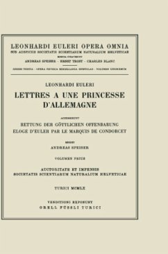 Lettres a une princesse d'Allemagne 2nd part / Opera Omnia 3/12 - Euler, Leonhard