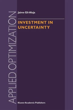 Investment in Uncertainty - Gil-Aluja, Jaime