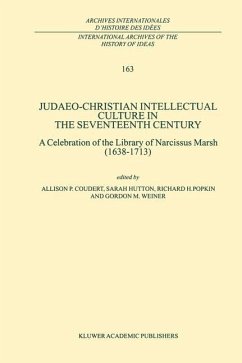 Judaeo-Christian Intellectual Culture in the Seventeenth Century - Coudert