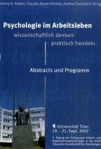 Psychologie im Arbeitsleben: Wissenschaftliche denken - praktisch handeln