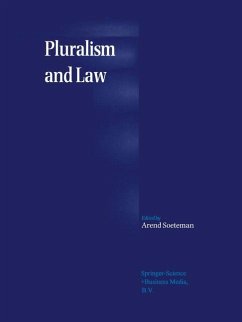 Pluralism and Law - Soeteman, A. (Hrsg.)