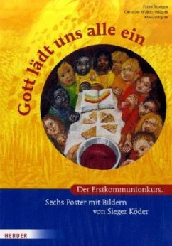 Gott lädt uns alle ein, 6 Poster, gefalzt - Reintgen, Frank;Willers-Vellguth, Christine;Vellguth, Klaus