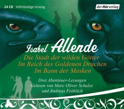 Die Stadt der wilden Götter\Im Reich des goldenen Drachen\Im Bann der Masken, 24 Audio-CDs - Allende, Isabel