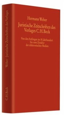 Juristische Zeitschriften im Verlag C.H.Beck - Weber, Herrmann