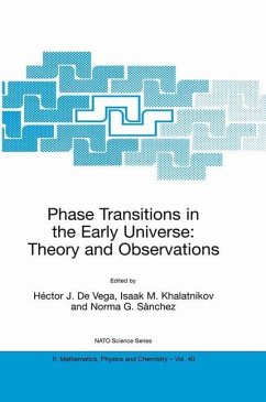 Phase Transitions in the Early Universe: Theory and Observations - De Vega